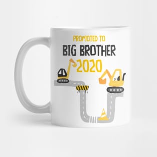 Promoted to Big Brother 2020 Excavator Bagger Mug